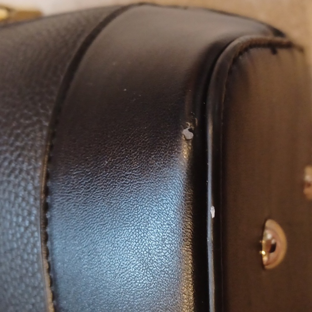 STUNNING Adrienne Vittadini Black Shoulder Bag - Picture 11 of 12